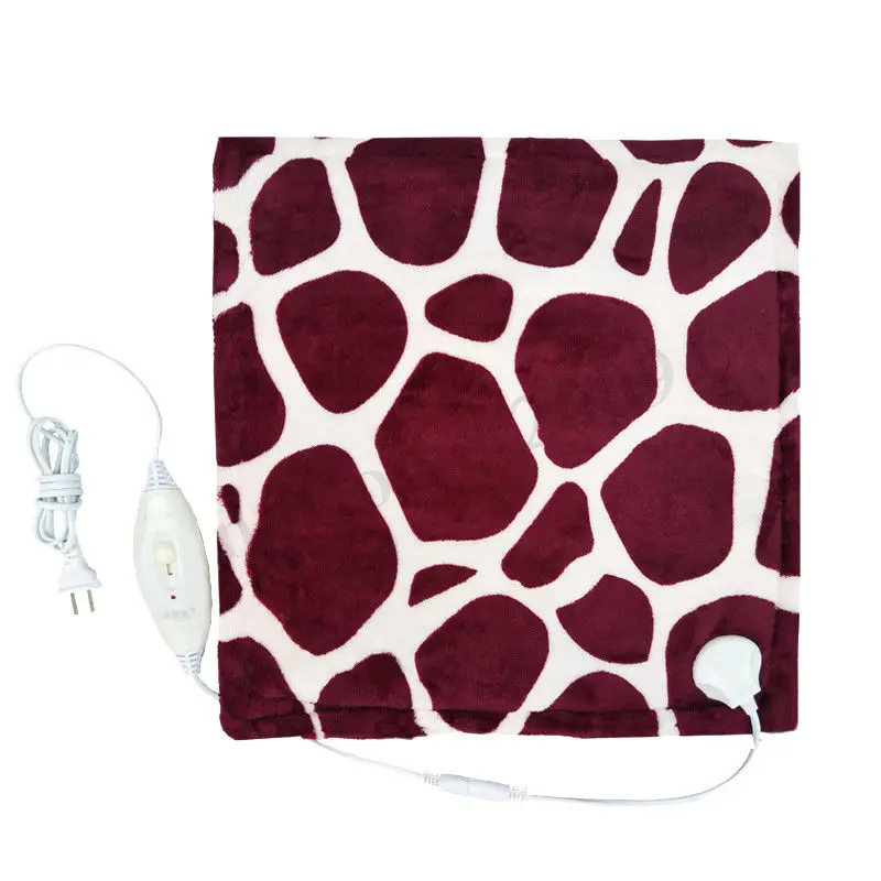 

Warm Electric Blanket 220V 50W Electric Heating Blanket Flannel Winter Home Warming Pad 45X45cm