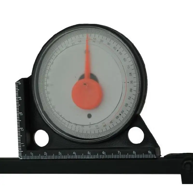 

Horizontal Angle Gauge Pointer Angle Gauge Inclinometer Goniometer With Black Magnetic Base