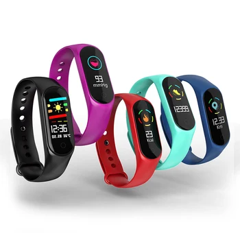 

Smart Bracelet Pedometer Step Heart Rate Blood Pressure Sleeping Monitor Smart Band Sports Mode Message Reminder Stopwatch