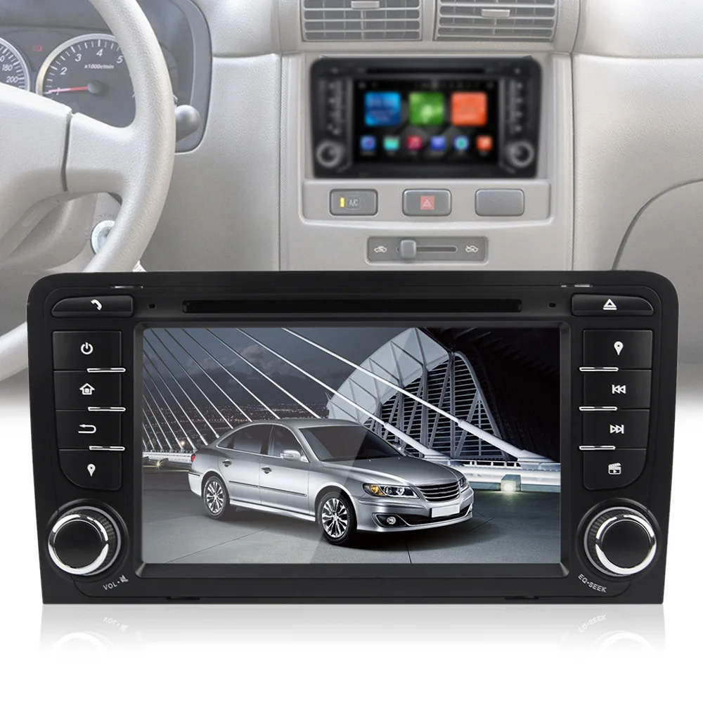 

WB7047 - DW Android Octa-core 2 Din Car Multimedia Player 7-inch Touch Screen Car DVD Player GPS Wifi 3G Mirror Link for Audi