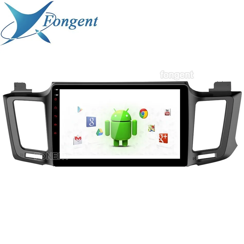 Автомобильный мультимедийный видеоплеер с Gps Навигатором на Android 9 0 для Toyota Rav4 2013