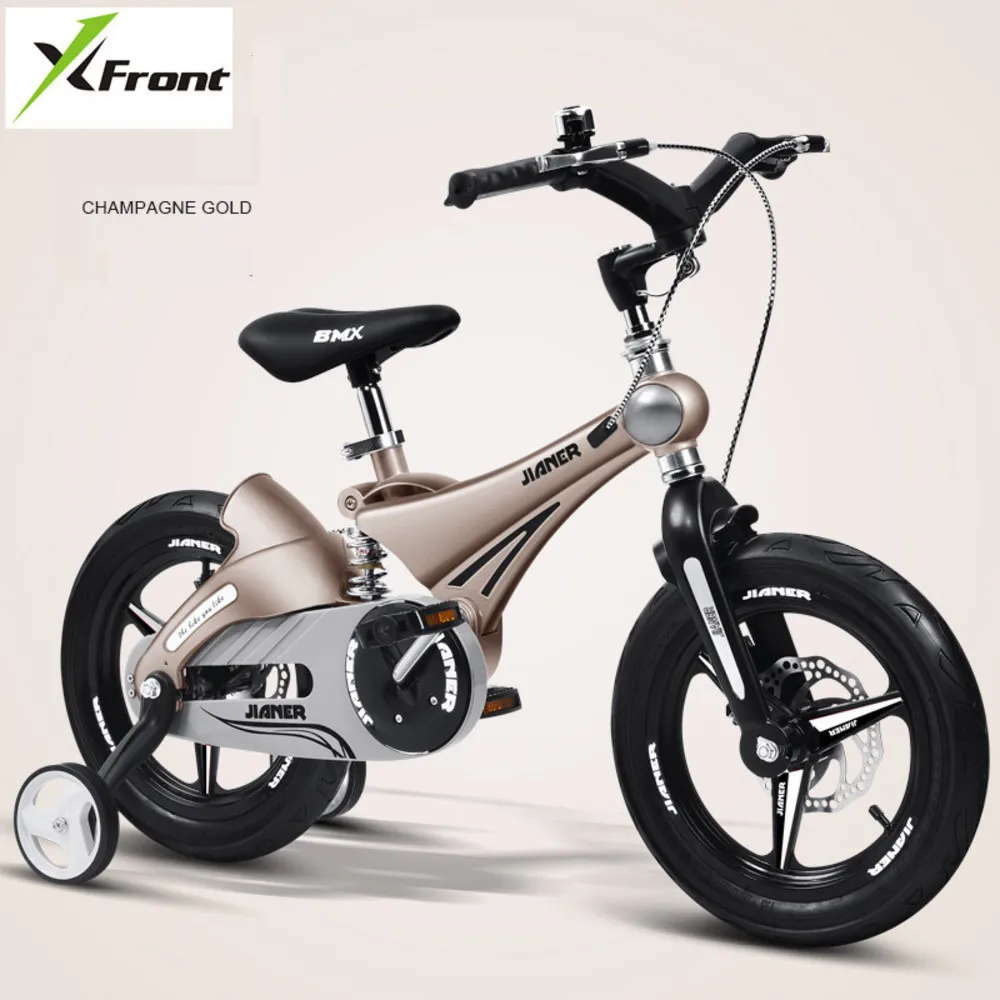 

New Children's Bicycle 12/14/16 Inch Wheel Magnesium Alloy Frame Baby Safety Disc Brake Suspension 2/4/6 Years Child Buggy Bike