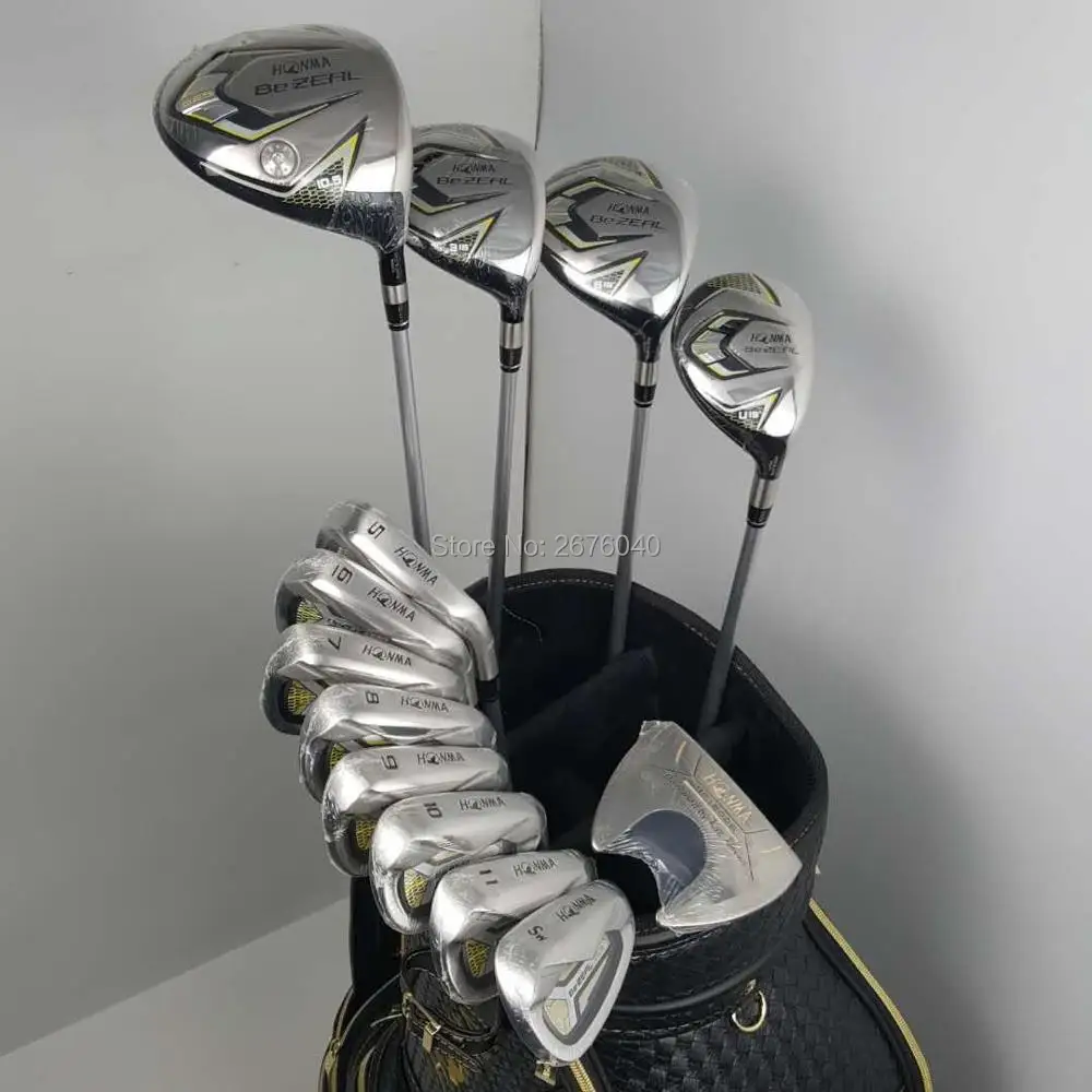 Новые клюшки для гольфа HONMA BEZEAL 525 полный набор клюшек Деревянные железные