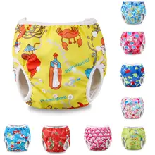 Подгузник для плавания, герметичный многоразовый регулируемый подгузник для маленьких мальчиков и девочек