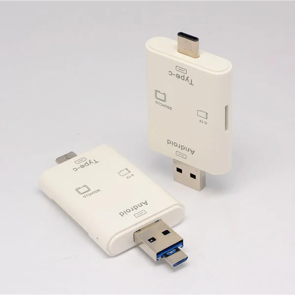 OPQ Type C для Sd/Tf кард ридер Micro Sd/Usb три в одном телефона|Картридеры| |