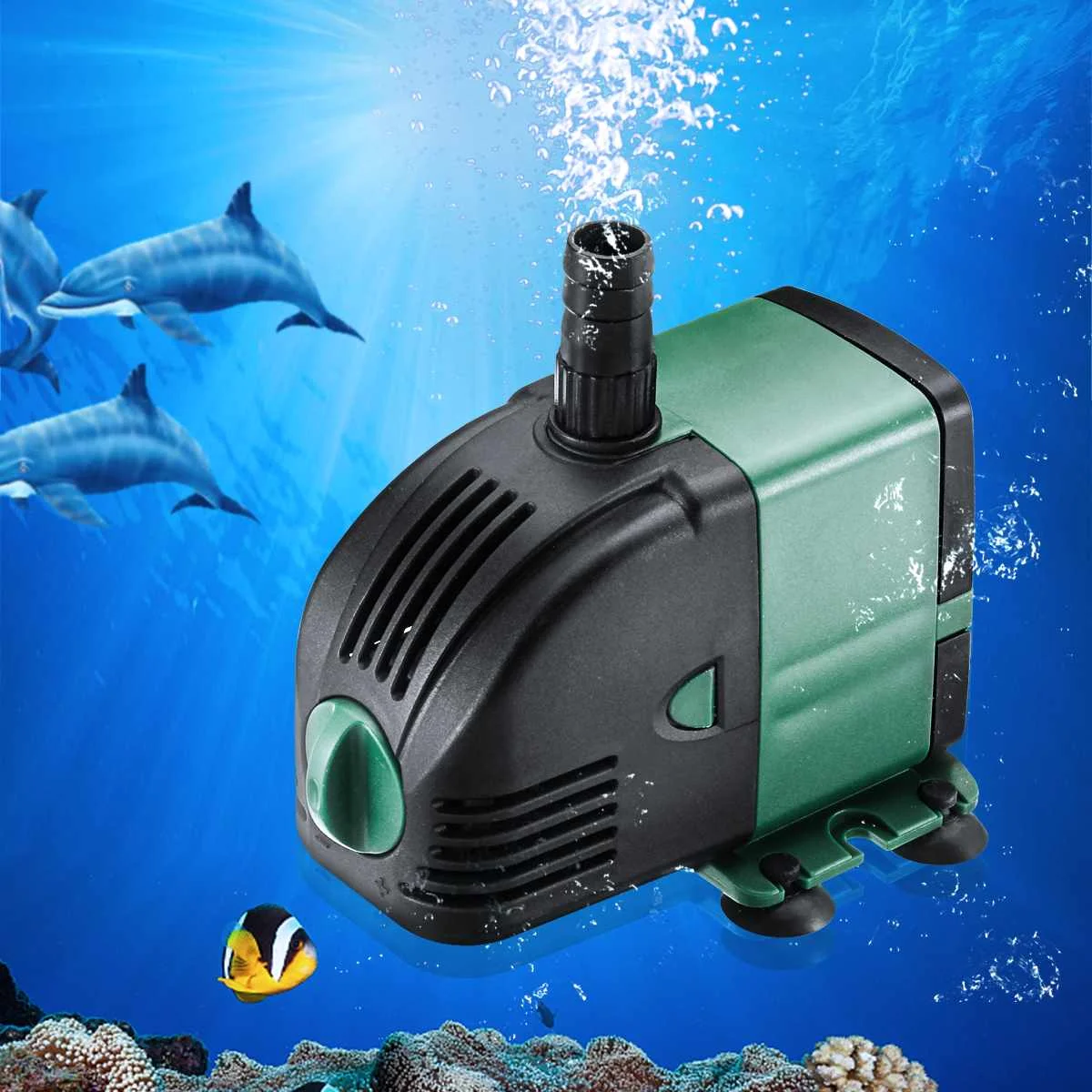 

6/14/24/35/ 52/60W 220V Water Pump Quiet Submersible Aquarium Fish Tank Pump Fountain Pond Pool Water Pumps with Cable
