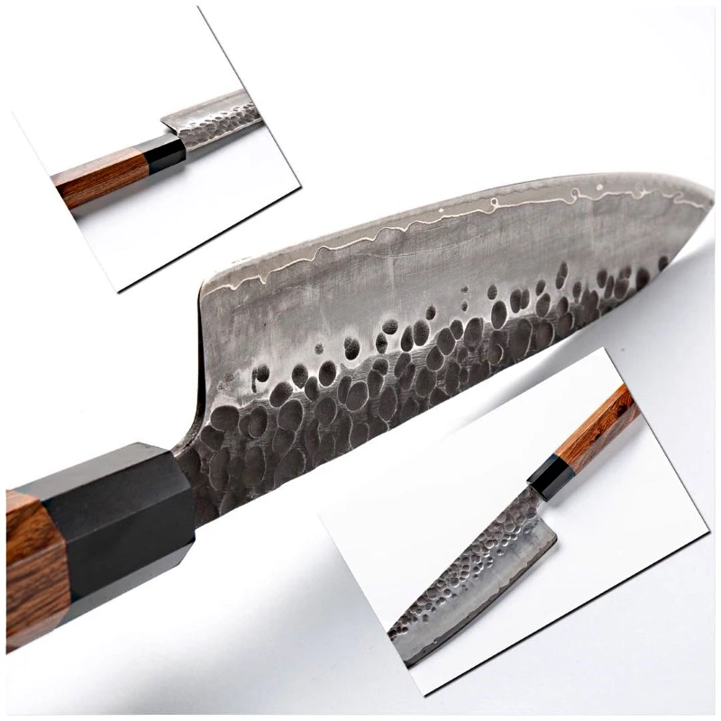 Grandsharp PRO Tools  2019 Hamdmade Chef Knife 3 layers Japanese AUS10 Steel ECO Friendly Kitchen K - 32985715906