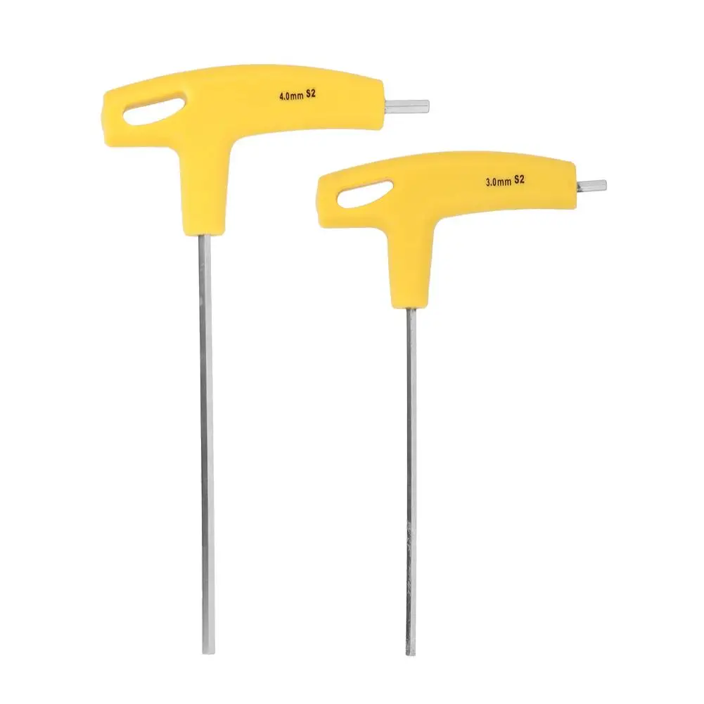 

3.0/4.0mm Metric T-Handle Hex Wrench Allen Key Hand Repair T-Handle Hex Wrench Tool