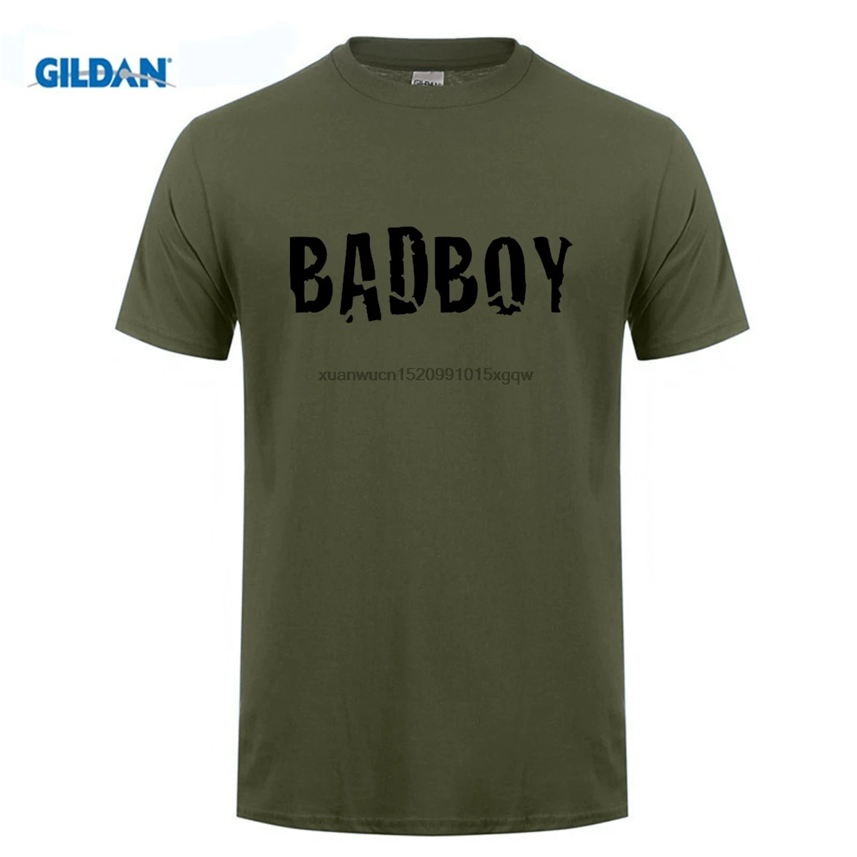 

GILDAN cheap shirt maker Bad Boy Badboy t shirt New Vintage tee shirt O-Neck Adults Clothing black