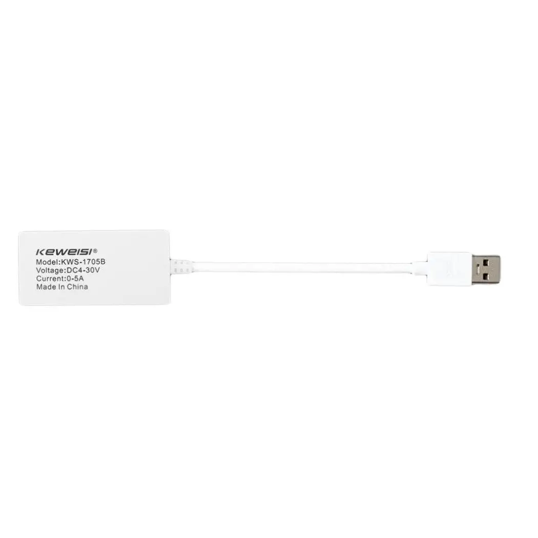 Mini Dual USB Current Voltage Tester USB Ammeter Charging Tester Monitor USB Ports Digital Display DC 4-30V 0-5A 0-150W New