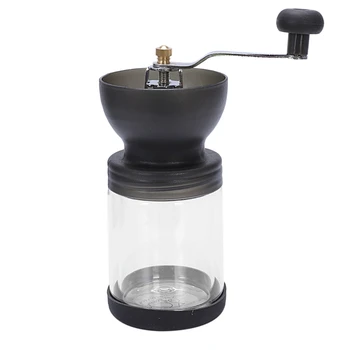 

Portable Hand-Held Coffee Grinder Professional Manual Grinding Device Vitreous Manual Coffee Grinder Thickness Adjustable
