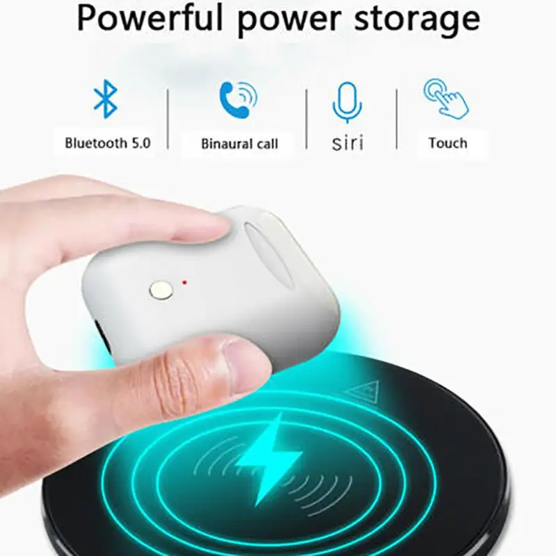 

LK-TE10 Touch Control TWS Headset Pop-up Window Binaural Bluetooth5.0 Wireless Earphone With Charging Compartment