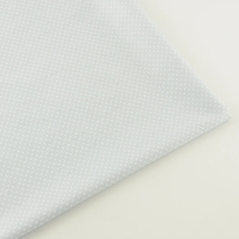 

Sewing Cloth Craft Dot Grey Teramila Fabrics Cotton Fabric Tecido Patchwork Home Textile Bedding Quilting Decoration Tissue