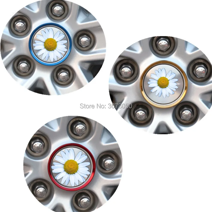 

Car Wheel center decorative ring Accessories FOR Chevrolet Cruze Aveo Captiva Lacetti Mazda 3 6 2 Mitsubishi ASX Outlander