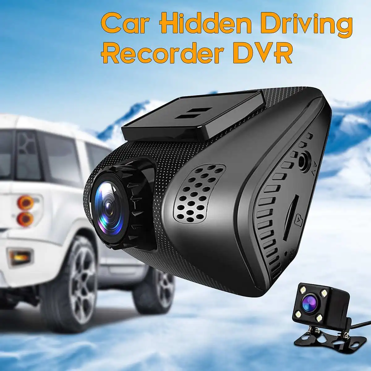 Car Dvr Mini Wifi Car Camera Full HD 1080P Night Vision Dash Cam Registrator Video Recorder Camcorder Dual Lens Dvr App Control