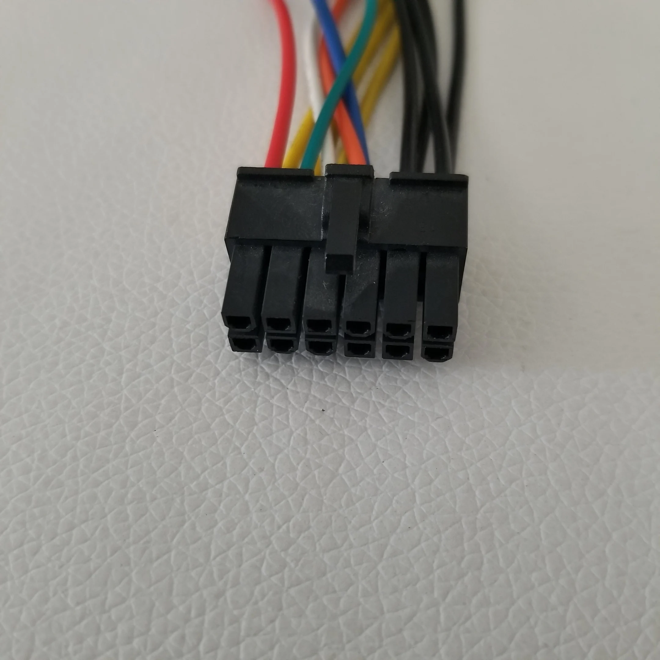 24Pin إلى 12Pin الإناث إلى الذكور محول الطاقة تمديد سلك كابل ل أيسر Q87H3 مؤسس تسينغهوا PC الهيكل امدادات الطاقة 10 سنتيمتر