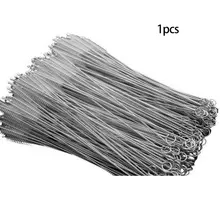 Детская направляющая кисть из нержавеющей стали для бутылки, соломенная щетка для очистки