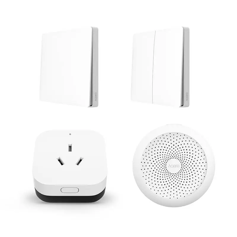 

Aqara Programmable Intelligent Light Wireless Switch Wall Mounted Single key Edition Controllable Smart Switch Socket