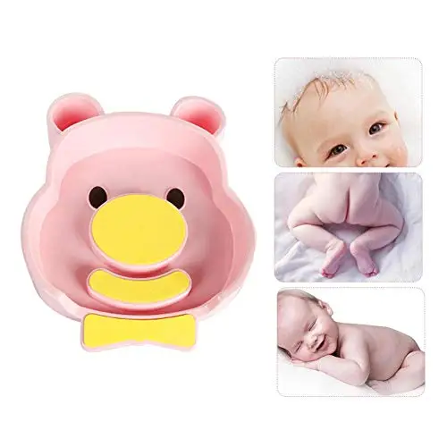 1pc Portable baby wash tub Newborn Cute Animal Cartoon ABS Washing Basin Infants Washing Ass Head Bathtub Wholesale #TC