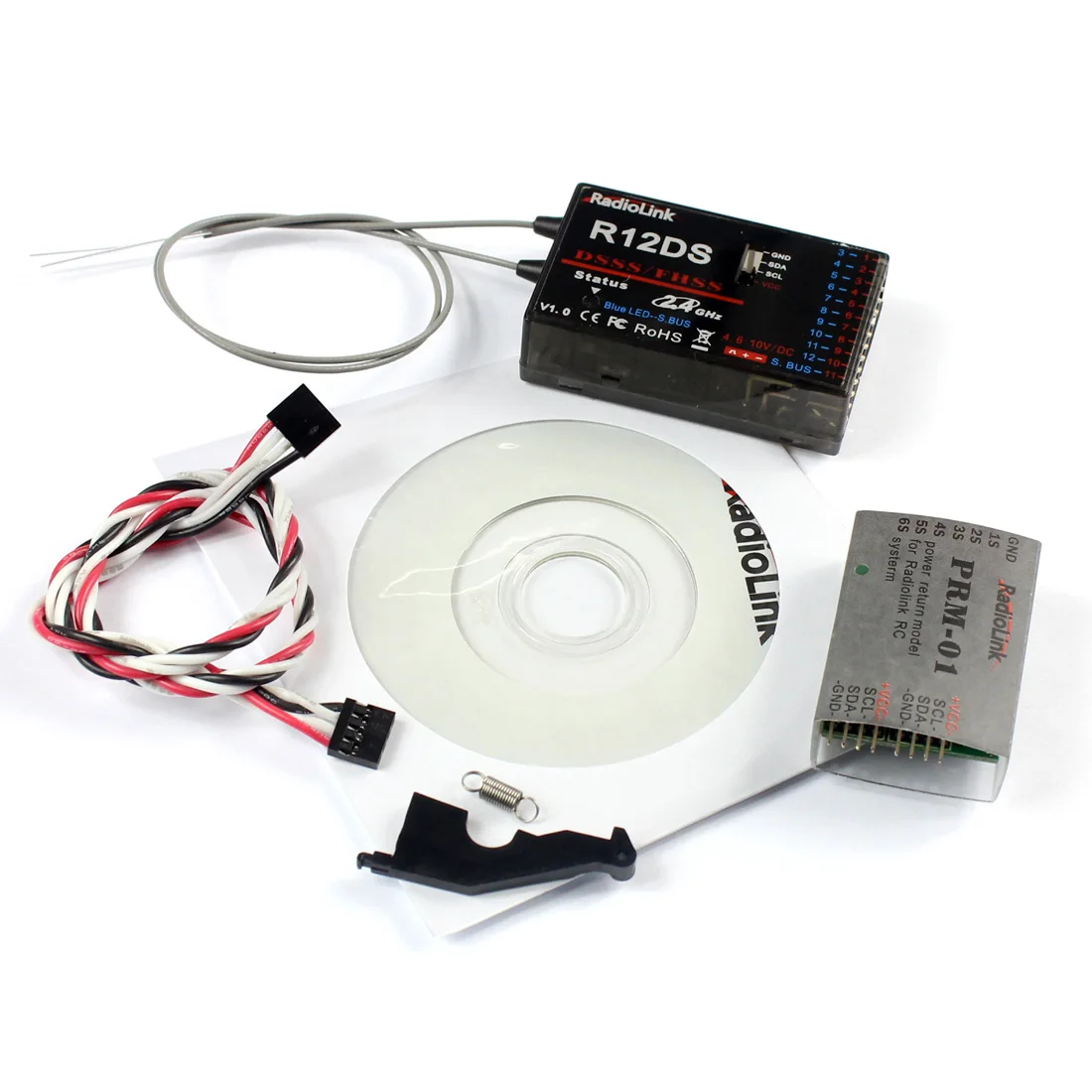 Radiolink AT10 II 2,4G 12CH интеллектуальный передатчик с поддержкой RX S. BUS/PPM/PWM с батареей для мультикоптера RC