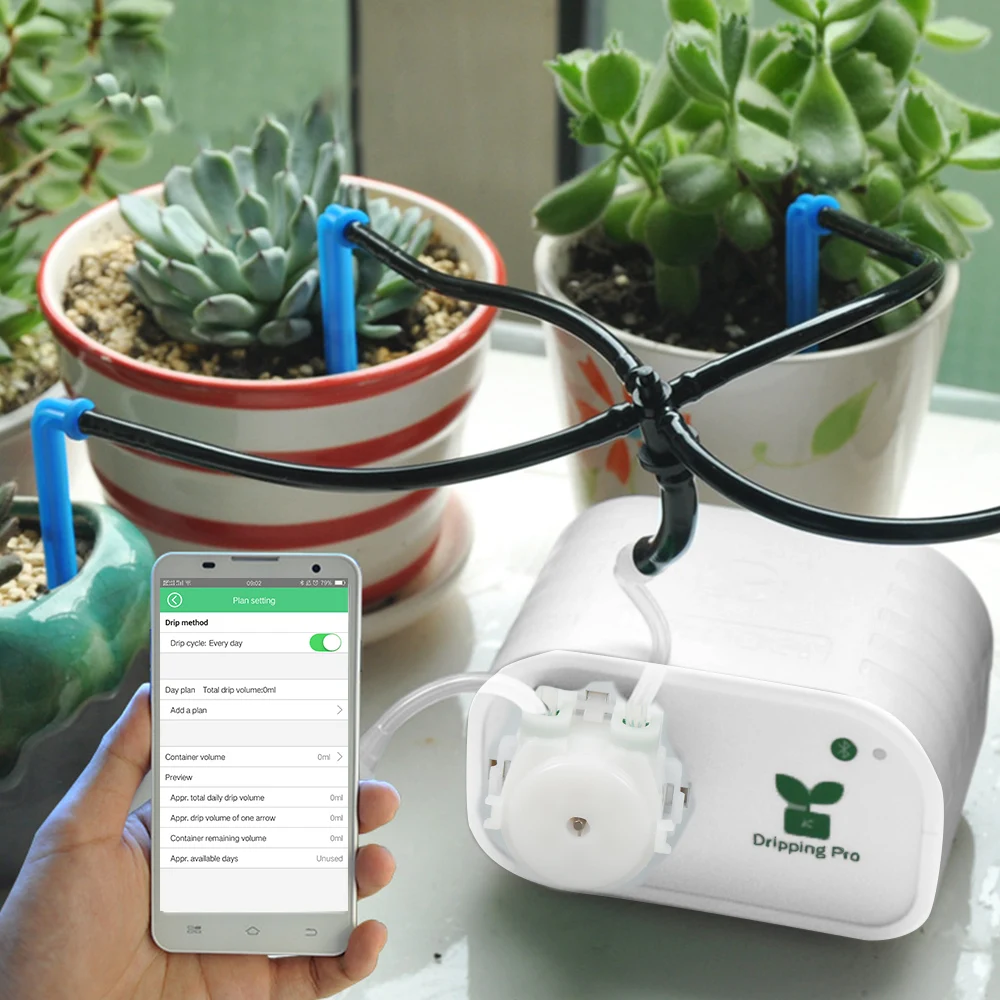 Kamoer Mobile Phone Control Automatic Garden Watering Device Mobile Phone Control Intelligent Garden Plants Irrigation Tool