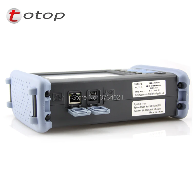 NK6000 OTDR 1310/1550nm 35/33dB мульти функция OPM VFL OLT карта ODF оптический рефлектометр