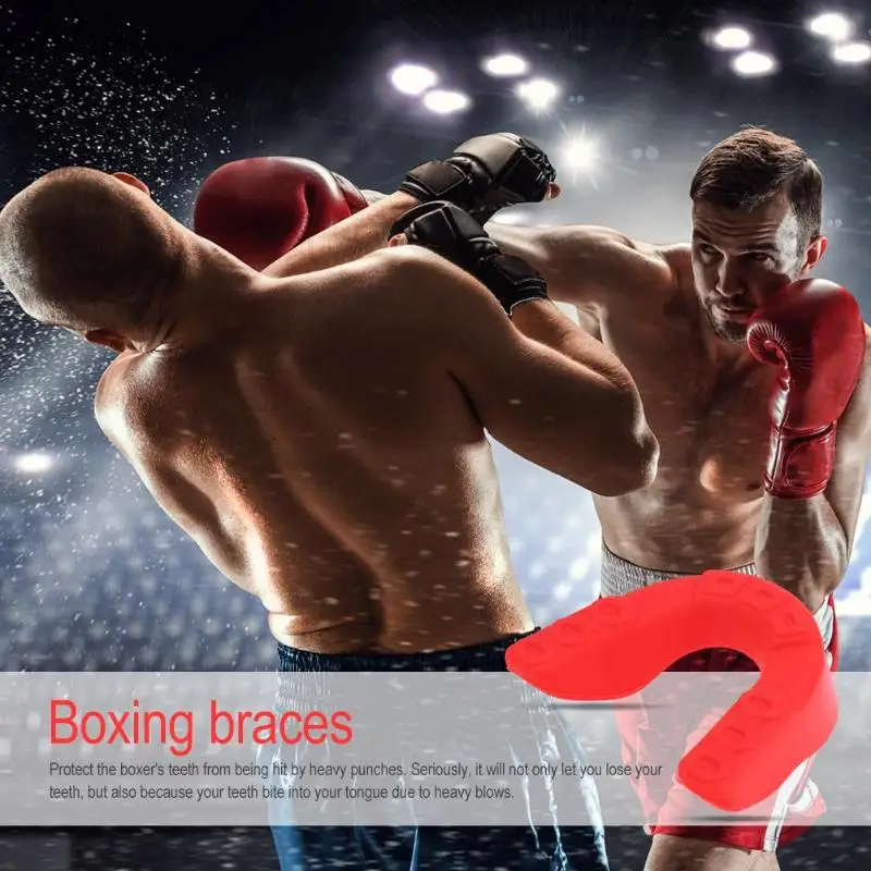 

Sport Football Basketball Silicone Teeth Protector Adult Mouth Safety Guard Boxing Hockey Karate Mouthguard
