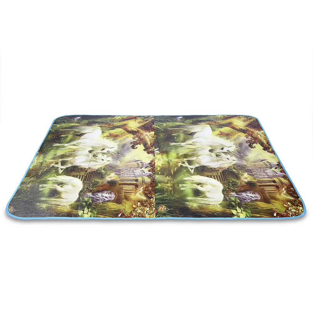 الألومنيوم احباط للماء الغبار التخييم حصيرة متعددة الوظائف التخييم المشي لمسافات طويلة تسلق الجبال PE ملون الطباعة سجادة للرحلات الألومنيوم احباط للماء الغبار التخييم حصيرة متعددة الوظائف التخييم المشي لمسافات طويلة تسلق الجبال PE ملون الطباعة سجادة للرحلات