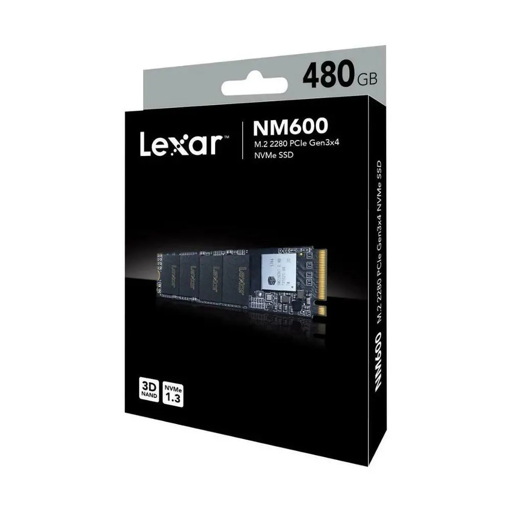 Твердотельный накопитель Lexar LNM600 3D NAND SSD 240 ГБ 480 960 M.2 2280 NVMe PCIe Gen3x4 внутренний