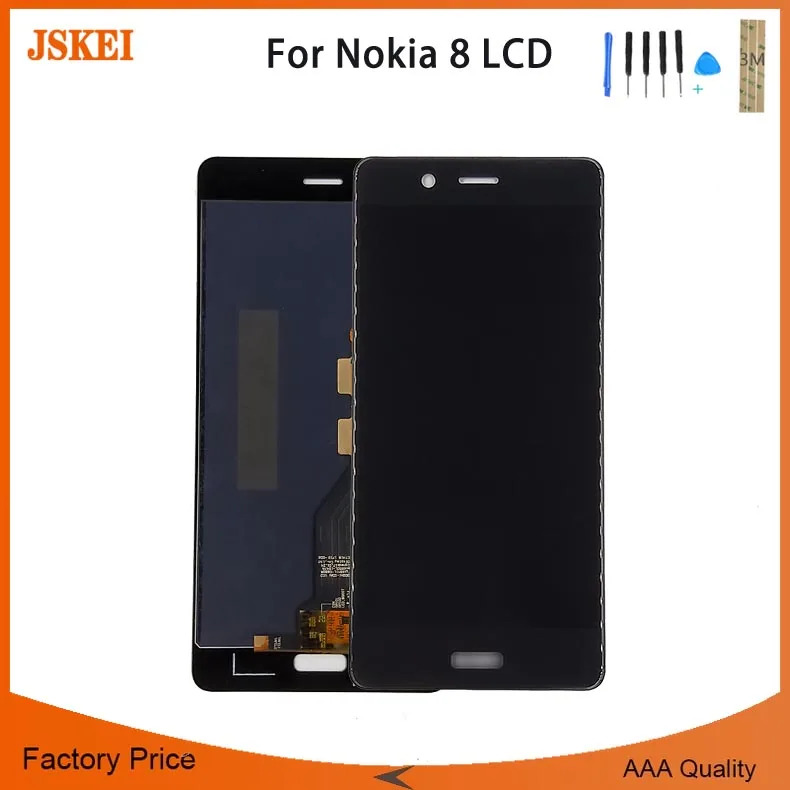 

For NOKIA 8 LCD Display + Touch Screen Digitizer Assembly Replacement Parts for NOKIA 8 with Tools