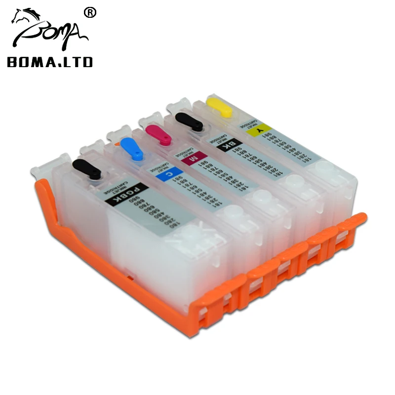 BOMA. LTD PGI-980 CLI-981 PGI980 CLI981 набор чернил для заправки картриджа Canon PIXMA TS8190 TS8195 принтер