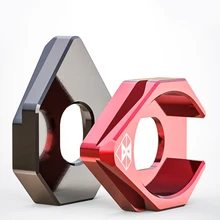 Buy 1 Pair Aluminum Alloy Motorcycle Turn Signals Turn Lights Base, LED Turn the Lamp Red Base Stent Free Shipping