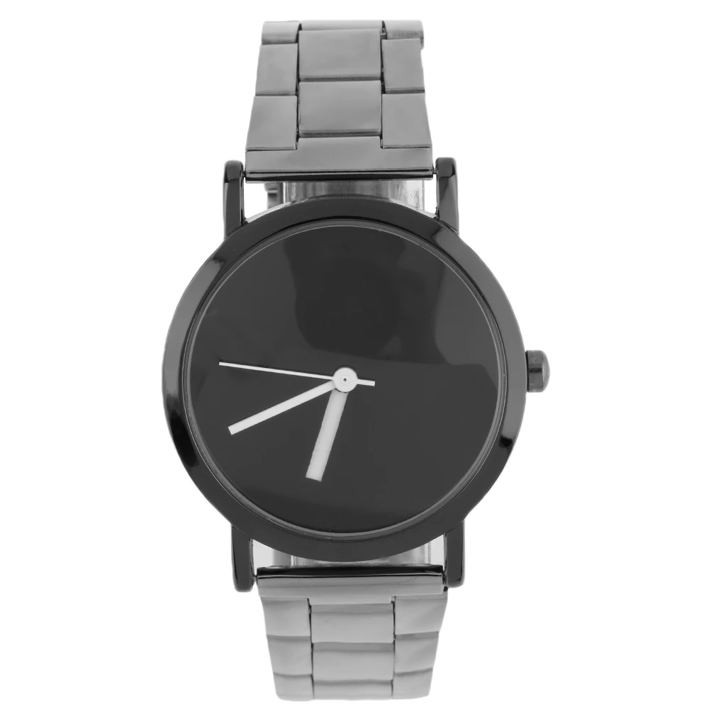 

Universal PAIDU Stainless Steel Band Non-Figures Trendy Style Wrist Watches Black/Silver Wristwatches Relogio Masculino New Sale