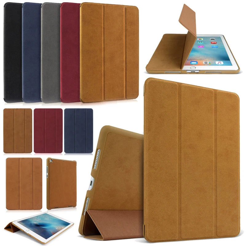 

For iPad Pro 10.5 Smart Case Ultra-thin Intelligent Flip PU Leather With Sleep/Wake up Case For iPad Pro 9.7 Stand Shocproof