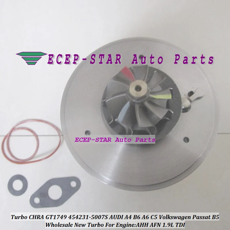 Турбокомпрессор турбо CHRA картридж GT1749 454231 5007S для AUDI A4 B6 A6 C5 Volkswagen VW Passat B5 AHH AFN 1.9L