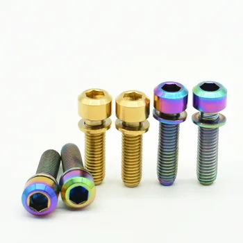 

Titanium Screws M5 M5x16/18/20mm Ti Bolts Screw With Captive Column Head Hexagon Socket Ti Fastener