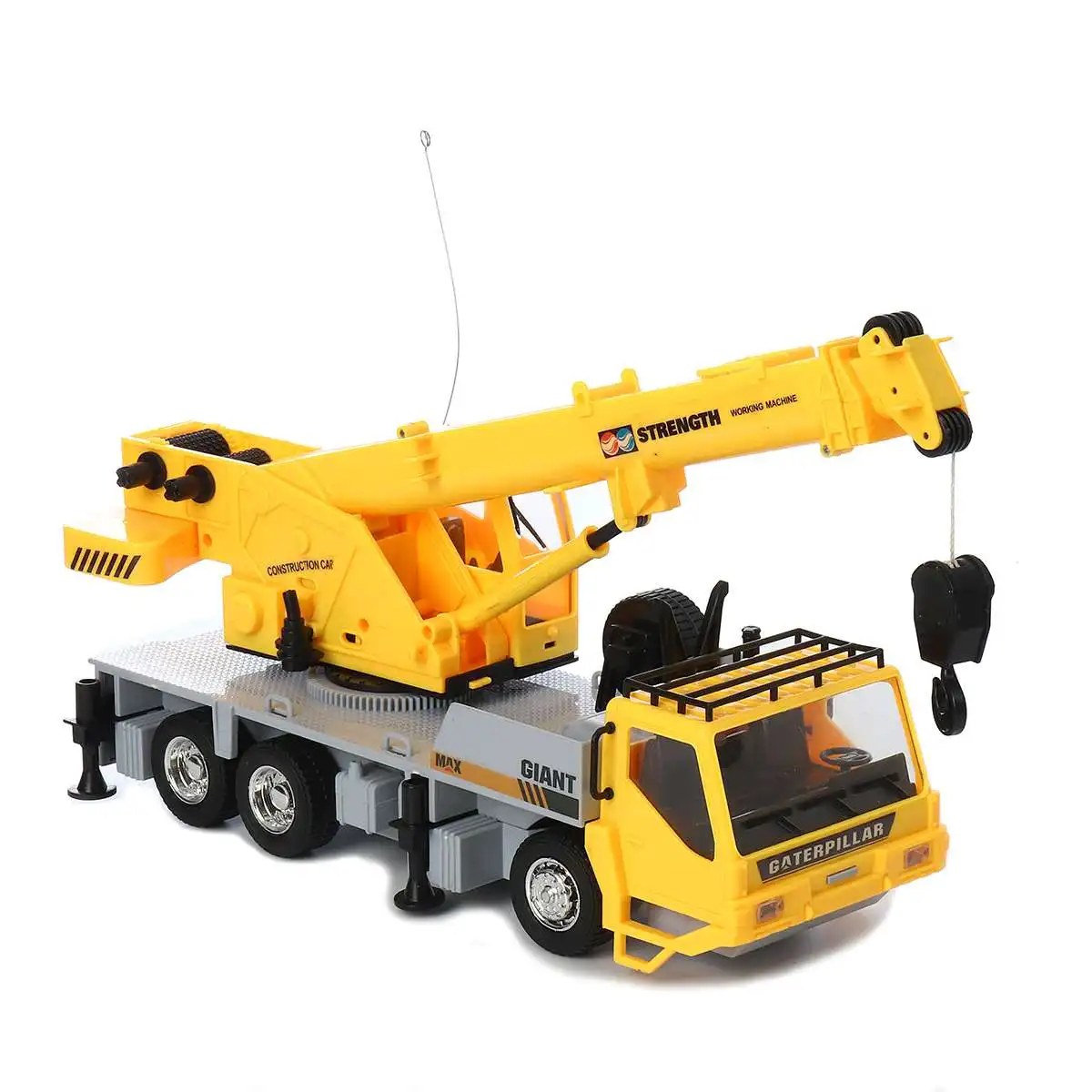 

Gift Kids RC Car Construction Remote Control Truck Crane Toy Model Engineering Excavator Vehicles Tower With Light Sound Toys
