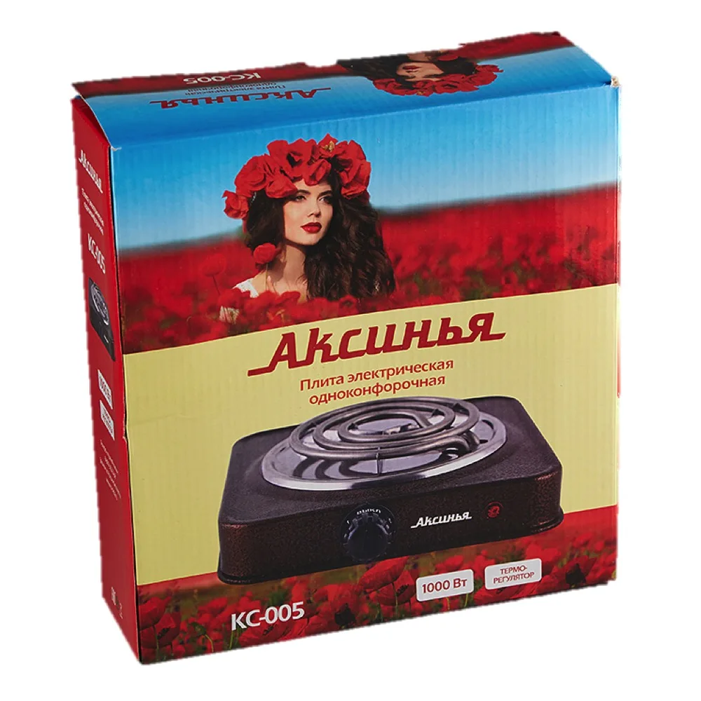 Электрическая плита &quotАКСИНЬЯ&quot КС 005 спираль одноконфорочная
