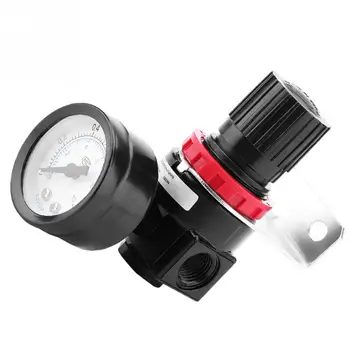 

AR2000 Air Control Compressor Pressure Gauge Relief Pressure Regulator Valve with Pressure Gauge