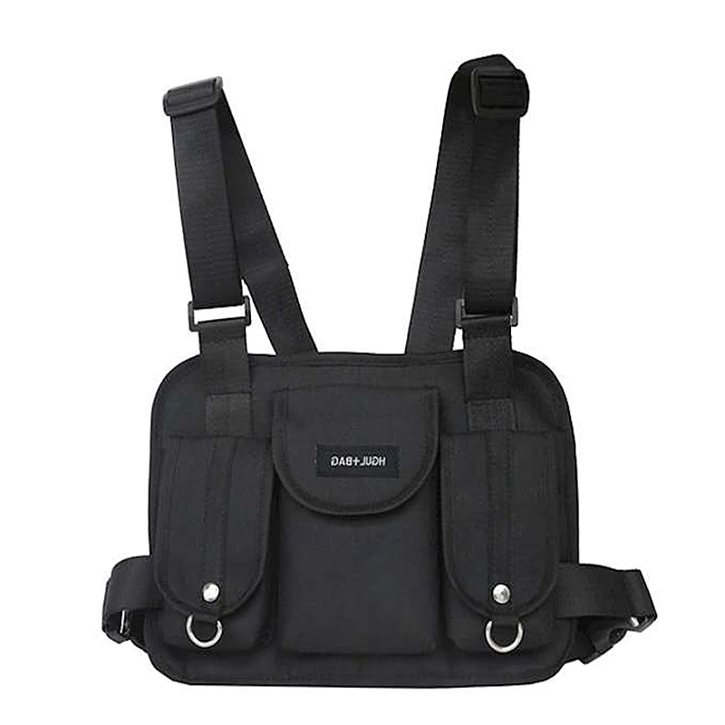 

New Styles Chest Rig Bag Waist Bag Hip Hop Streetwear Cross Waist Soulder Bag Cross Waist Soulder Bag