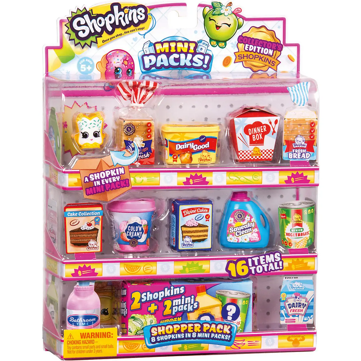 "Набор покупателя" Shopkins(8 фигурок+ 8 упаковок