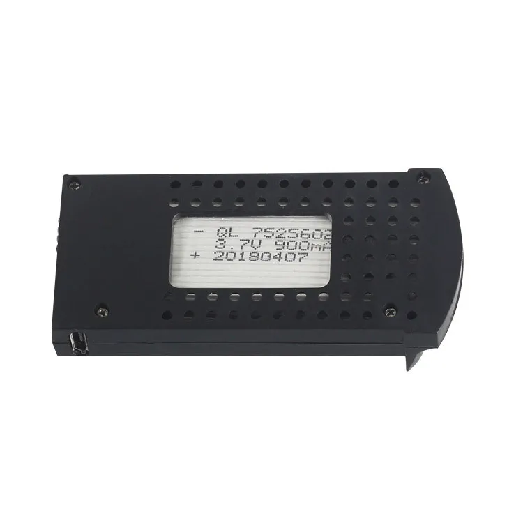

1 2 3 4 5 pcs 3.7V 900mAh Li-po Rechargeable Battery for DM107S SG700 S169 RC Quadcopter Drone