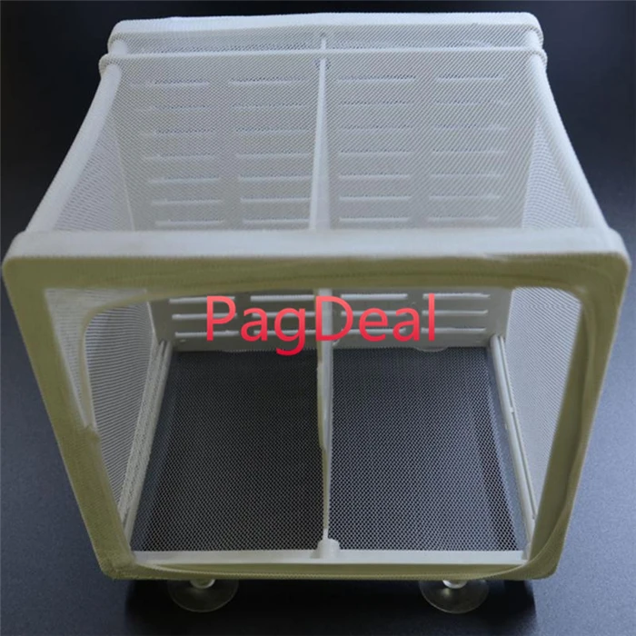 Fish Tank Aquarium Breeding Box Net Hatchery Fry Trap Float Breeder Box Isolation newborn Baby Nursery House