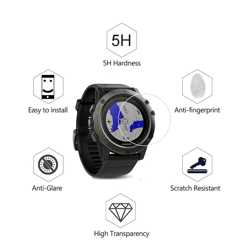 3 упаковки для Garmin Fenix 6 6s 6x5 5S 5X Plus 5X PLUS полное покрытие Мягкий ТПУ экран протектор полный экран gps Смарт-часы, пленка