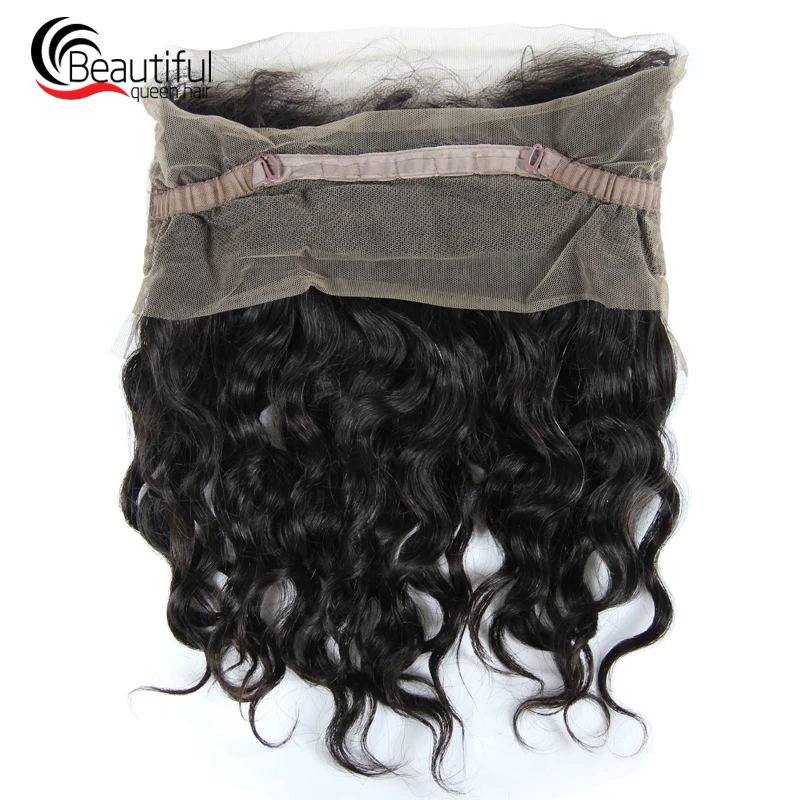 Beautiful Queen Brazilian Human Hair 360 Lace Frontal 22x4 Loose Wave Pre Plucked Hairline Remy Free Shipping | Шиньоны и парики