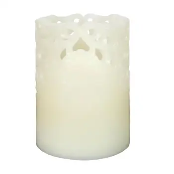 

Flameless Electronic Candle Light Tealight Hollow LED Paraffin Night Lamp for Wedding Birthday Party Christmas Home Decor