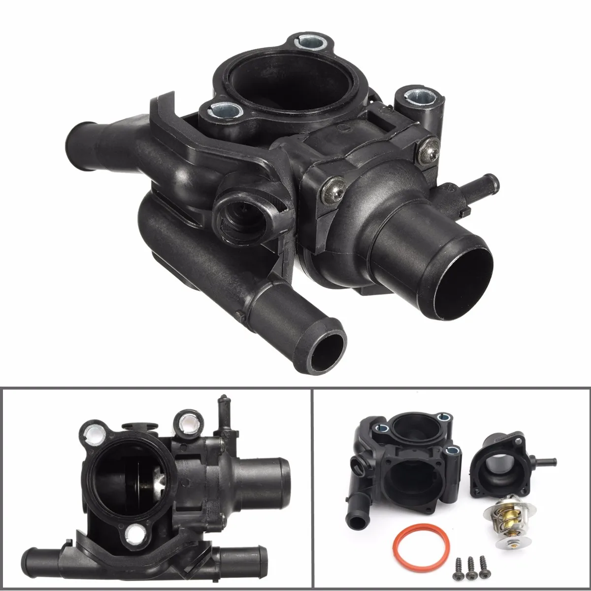 XS4G 9K478 BB автоматический термостат с корпусом полный комплект для Ford Focus ST 170 Duratec 2.0i