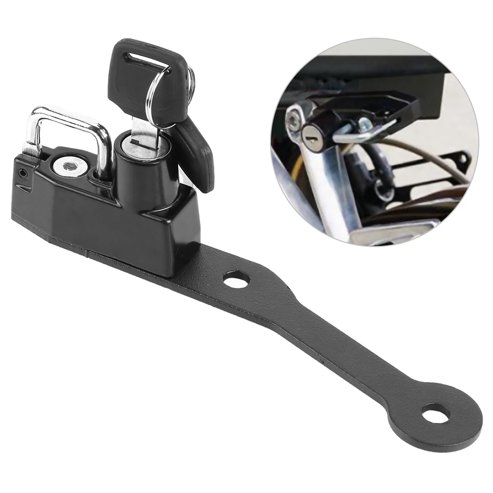 

Motorcycle Helmet Lock with 2 Keys for BMW S1000R S1000XR S1000RR HP4 2009 Helmet Lock Hanger Aluminum alloy New
