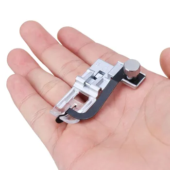 

1 Pcs Center Guide Foot Presser Sewing Machine Accessories Feet Presser For Janome Cover Pro 1000CPX 2000CPX 3-Needle Machine