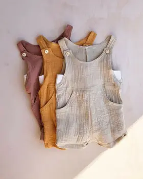 

Cotton Baby Girl Boy Newborn Kids Playsuit Romper Jumpsuit Summer Clothes 0-24M